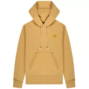 Acne Studios Face Logo Hoodie Pale Yellow Melange