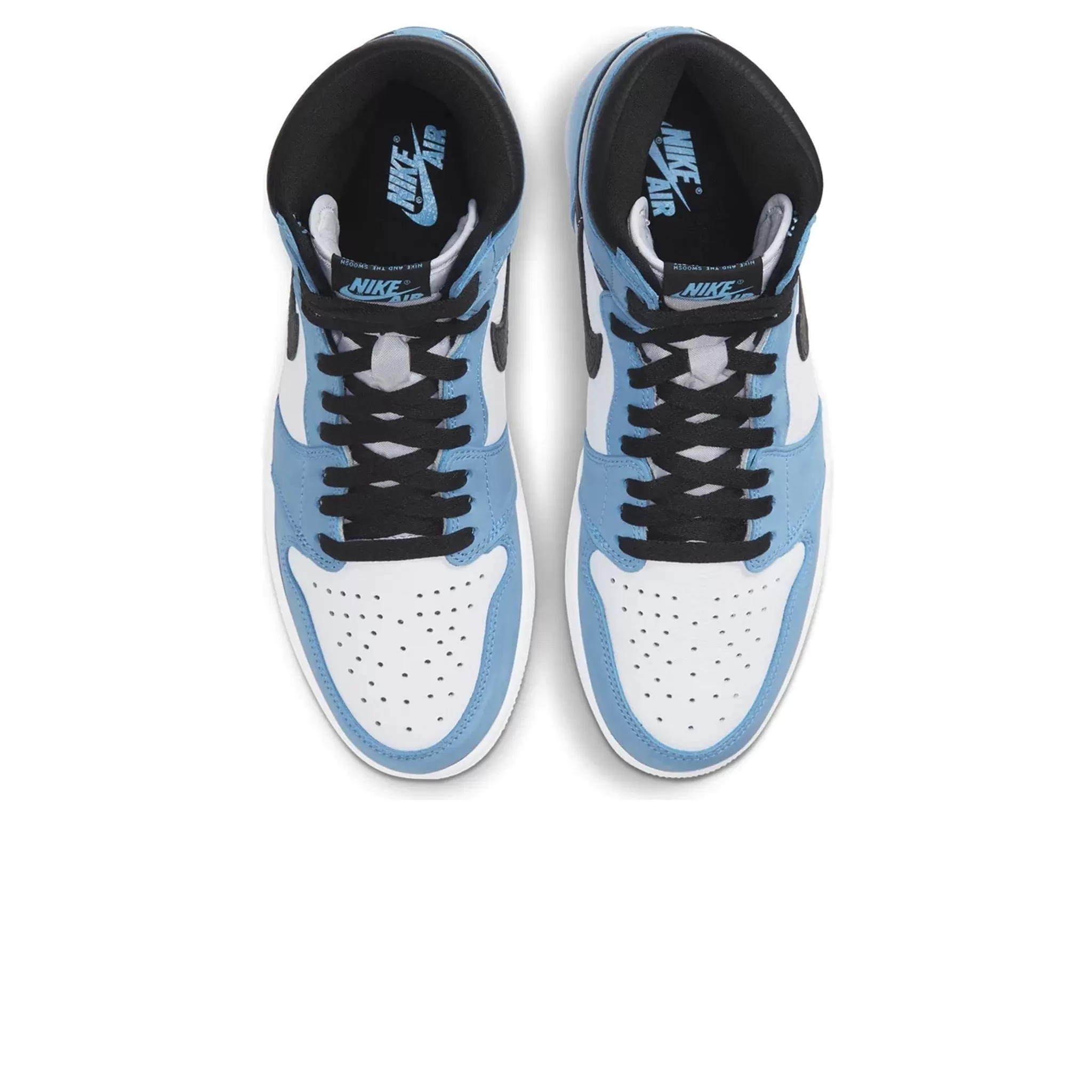 Air Jordan 1 Retro High White UNC University Blue Black