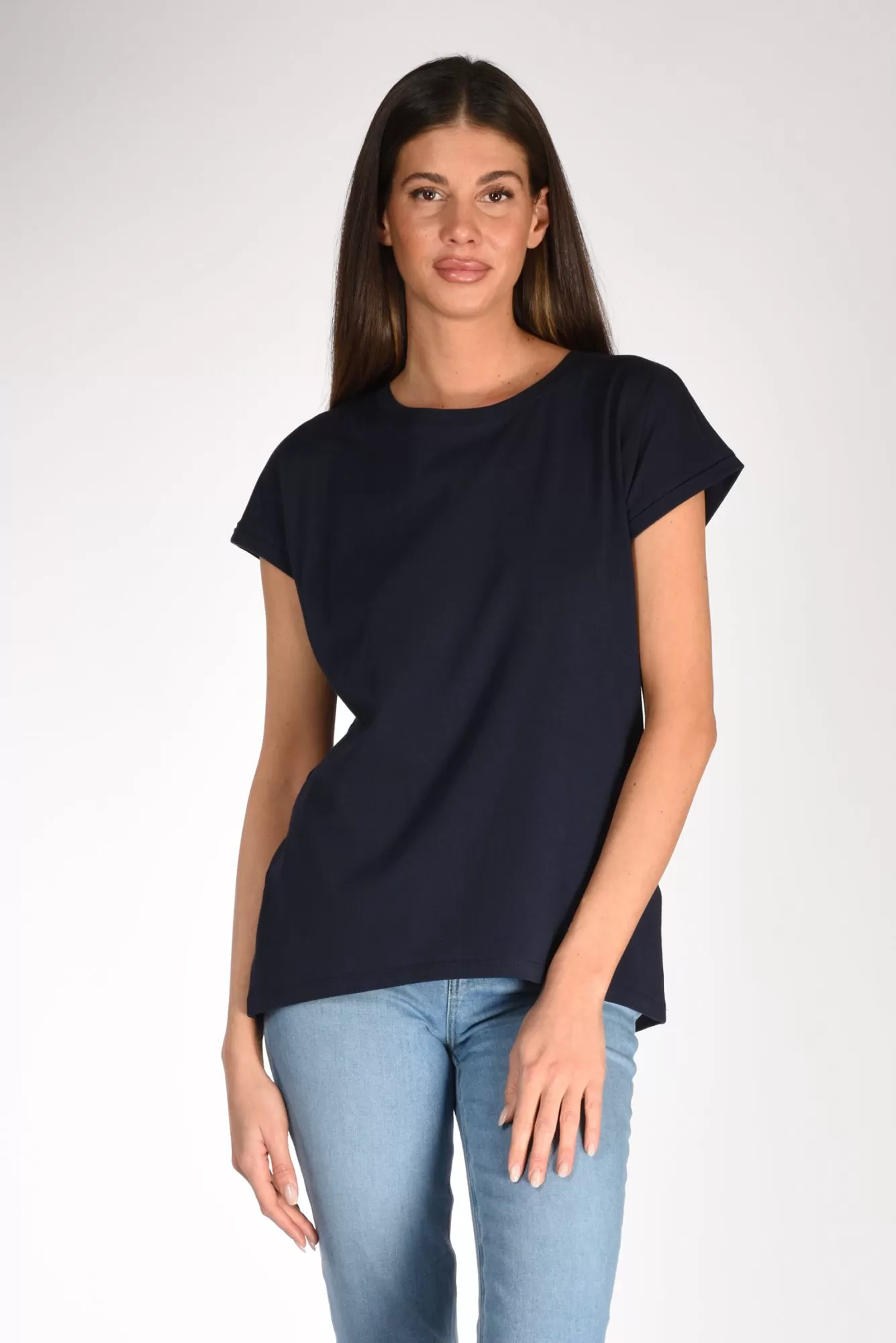 Allude Tshirt Blu Donna