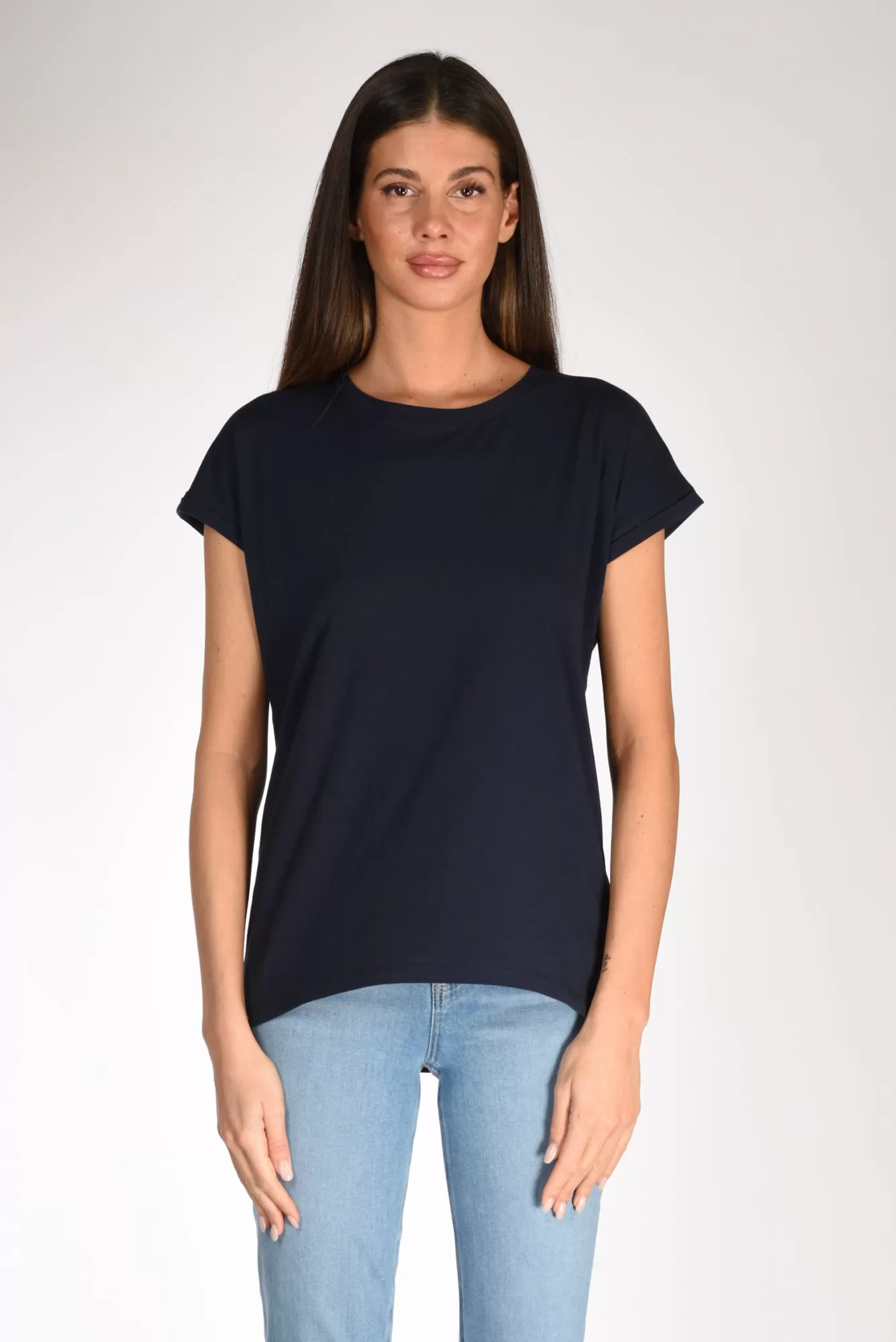 Allude Tshirt Blu Donna