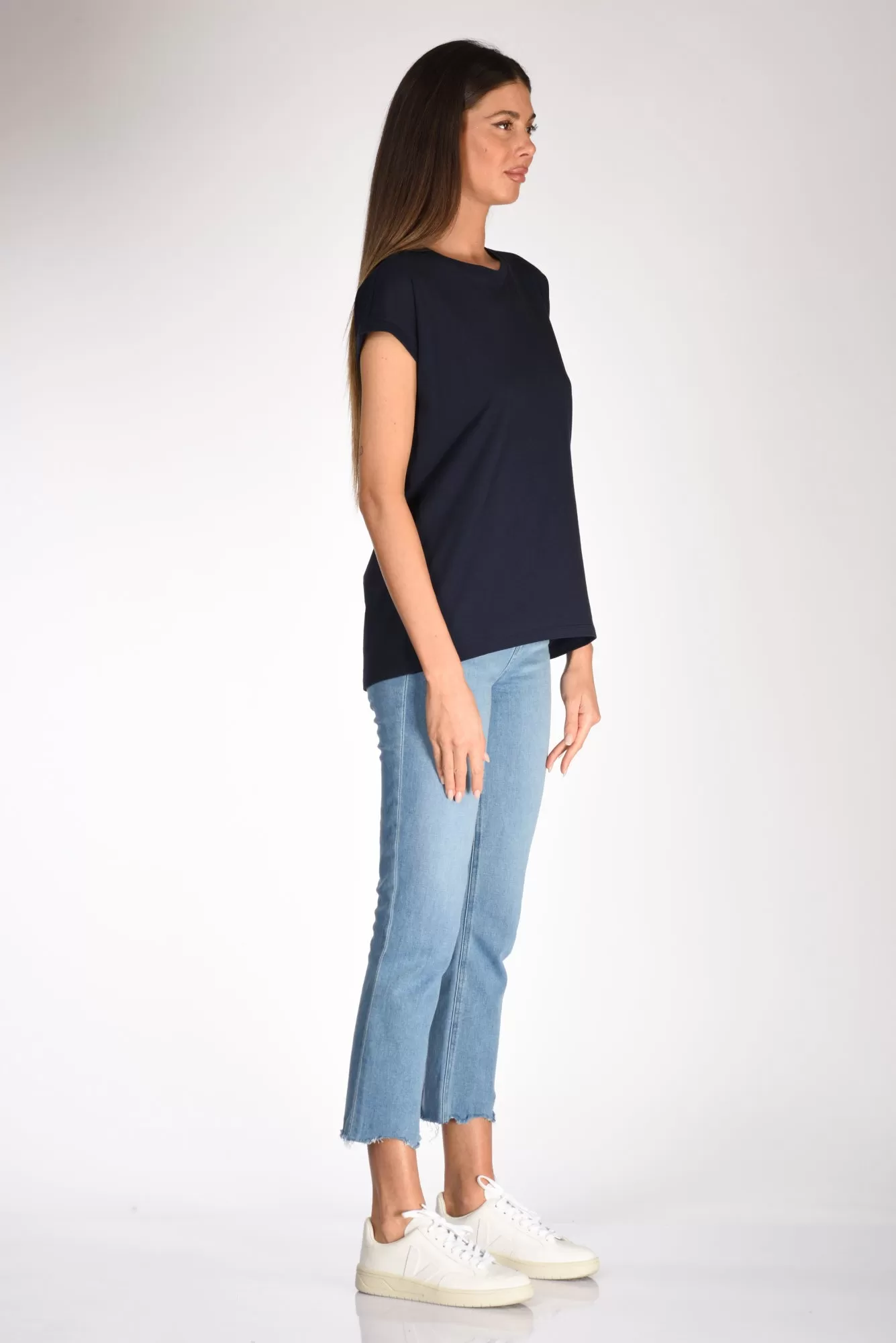 Allude Tshirt Blu Donna