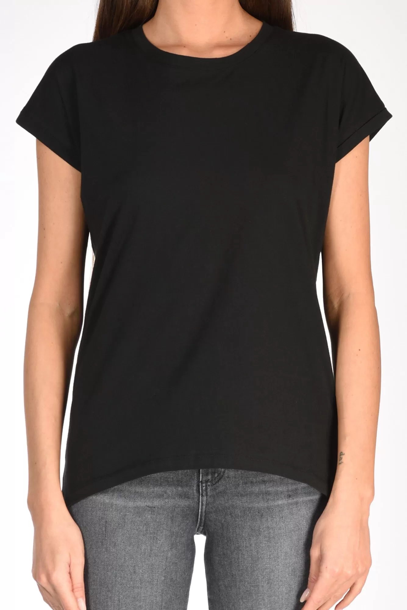 Allude Tshirt Nero Donna