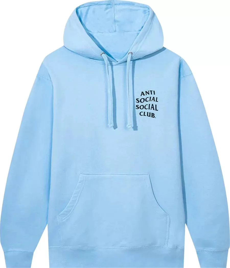 ANTI SOCIAL SOCIAL CLUB MIND GAMES HOODIE BLUE