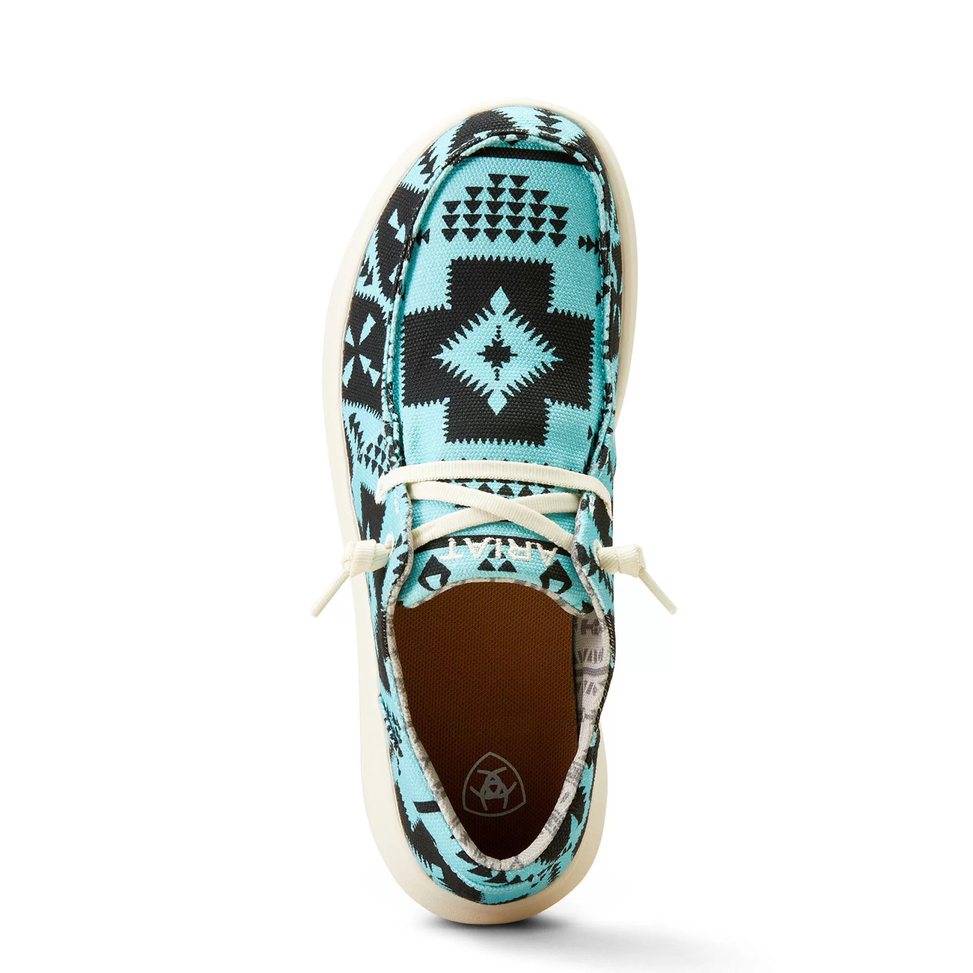 Ariat Womens Turquoise Saddle Casual Shoes