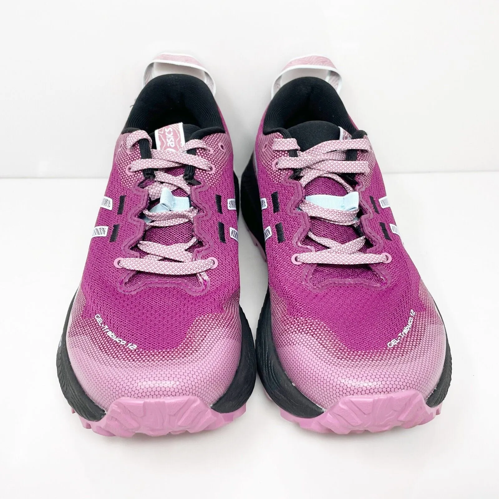 Asics Womens Gel Trabuco 12 1012B605 Purple Hiking Shoes Sneakers Size 7.5