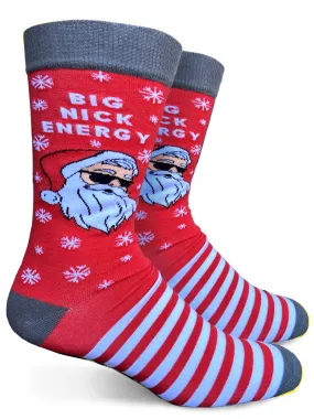 Big Nick Energy Mens Crew Socks