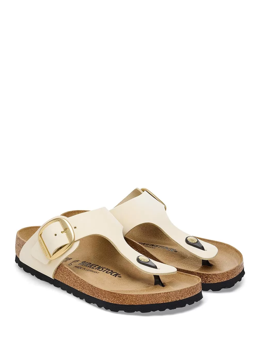 Birkenstock Sandalo Donna Gizeh Big Buckle 1026580 Beige