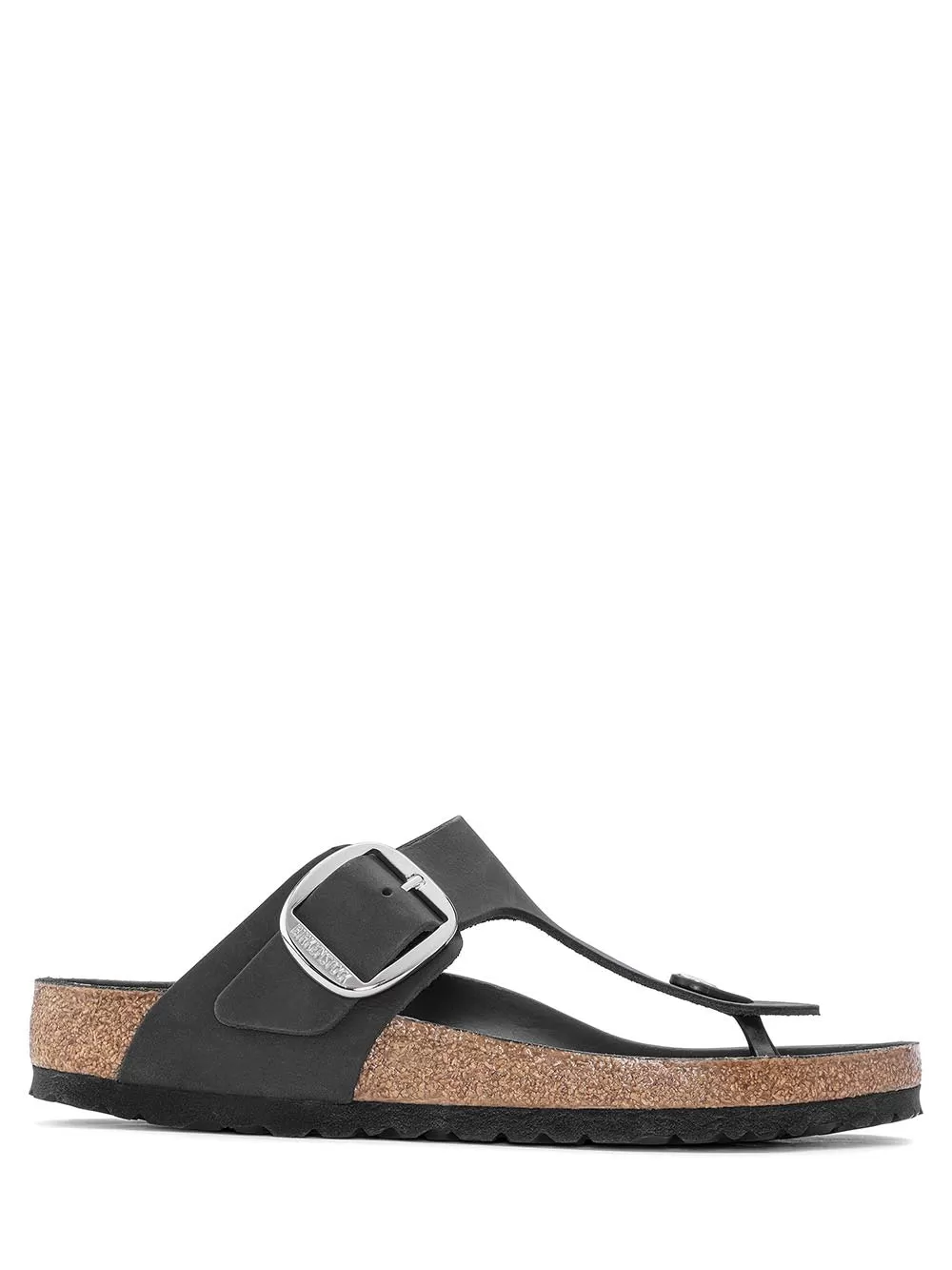 Birkenstock Sandalo Unisex Gizeh Big Buckle 1023334 Nero