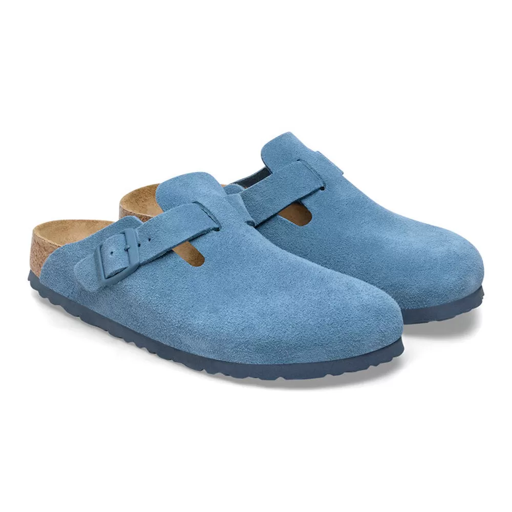 Birkenstock Women's Boston Elemental Blue - Narrow