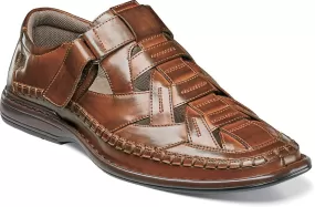 Biscayne Leather Sandal by Stacy Adams