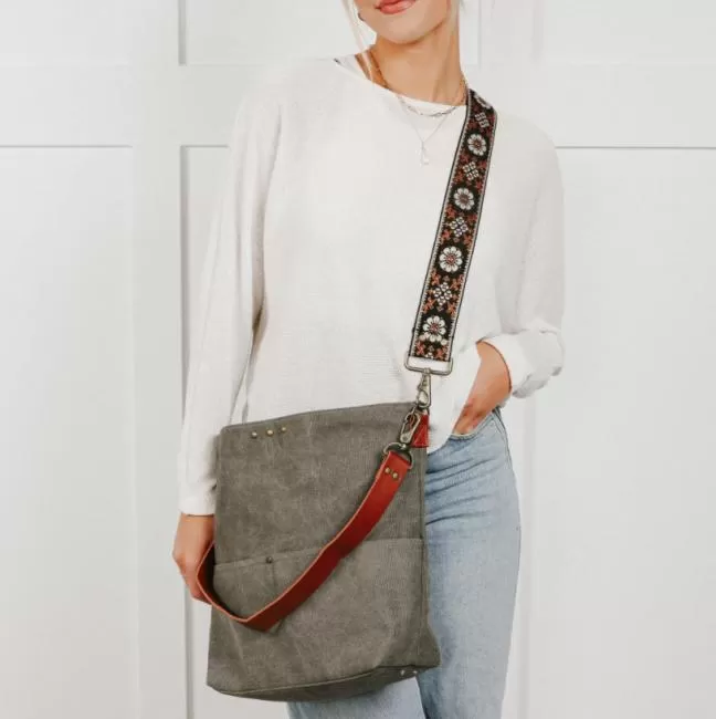 Boho Canvas Crossbody