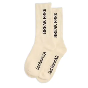 Break Free Socks (Cream White)