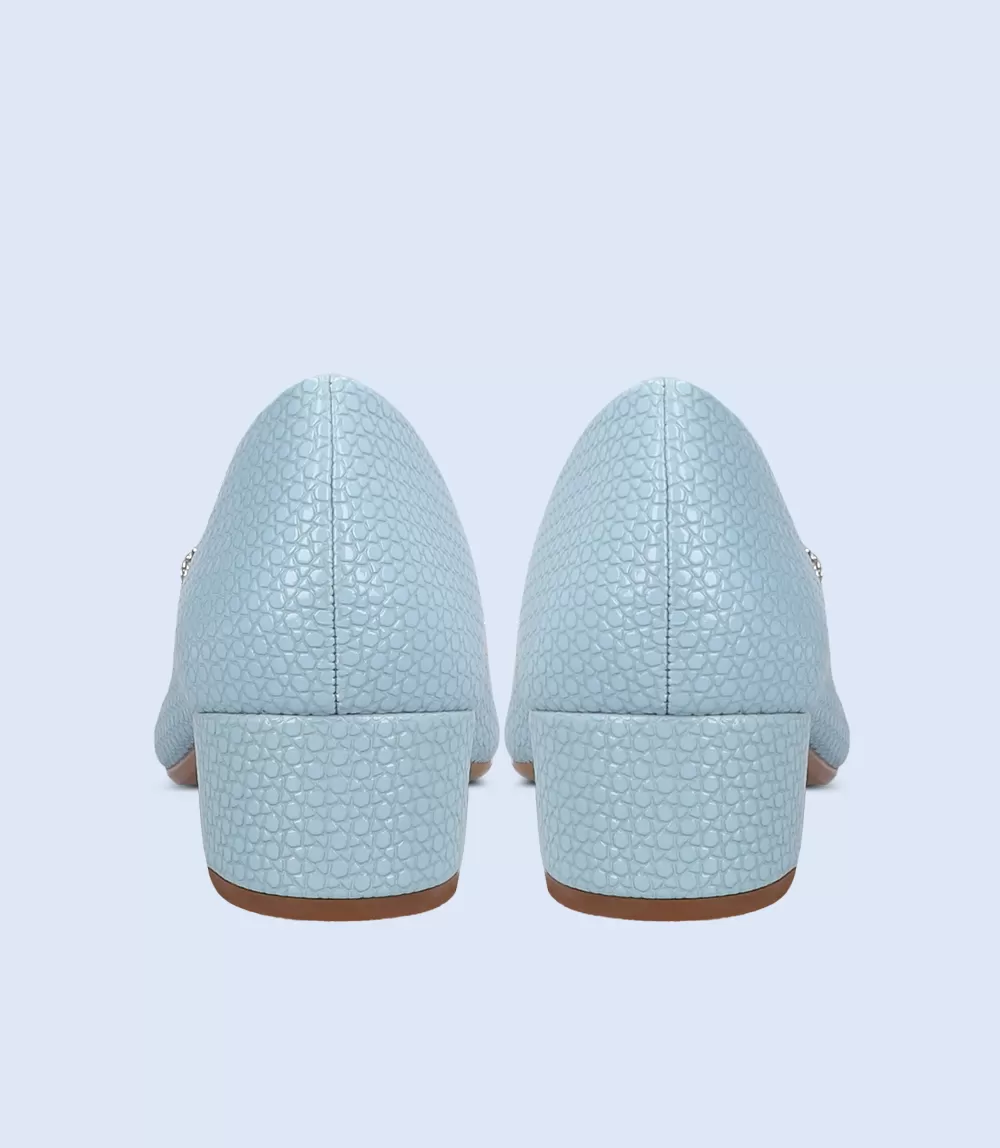 BW8634-BLUE-Women Casual Court Shoes