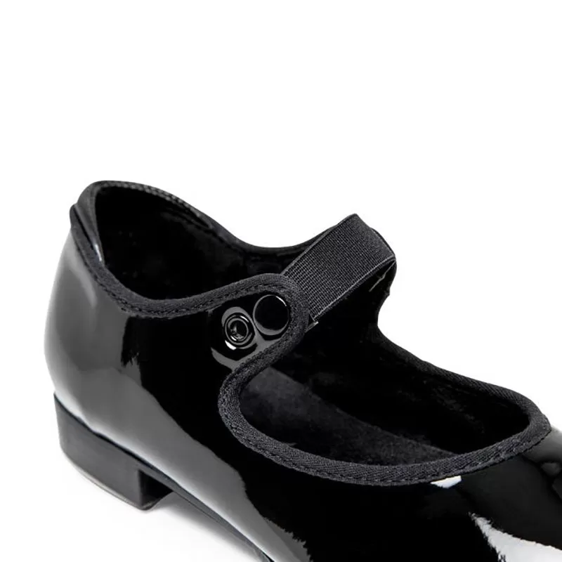 Capezio Child's Shuffle Tap Tap Shoes - Black