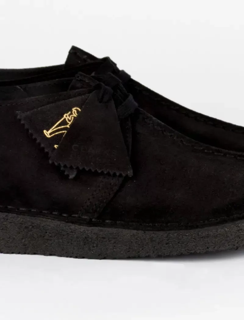 Clarks Originals Desert Trek Black Suede