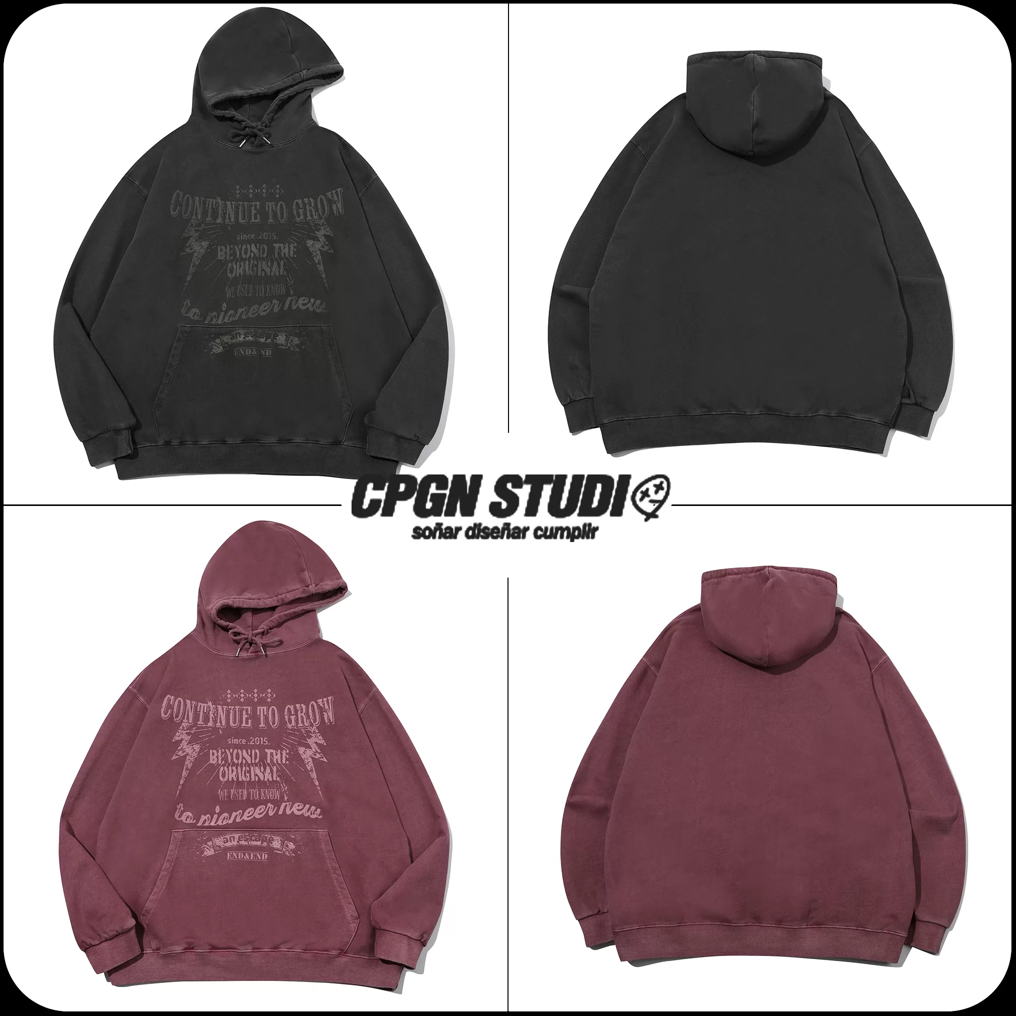 COMPAGNO  |[CPGN STUDIO ]★Beyond and Pigment Hoodie