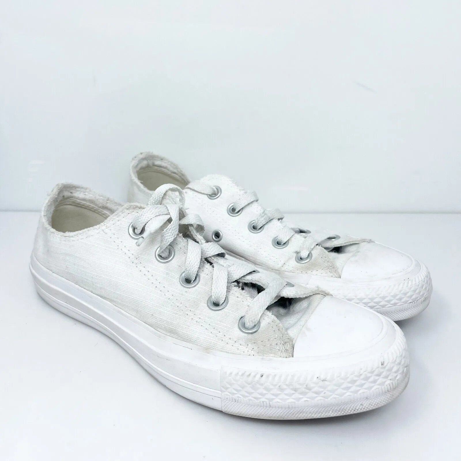 Converse Womens Chuck Taylor All Star Low 564342F White Casual Shoes Sneakers 6