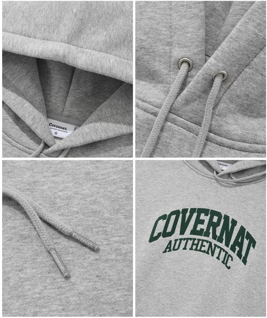 COVERNAT  |[COVERNAT]★Double College Arch Logo Hoodie