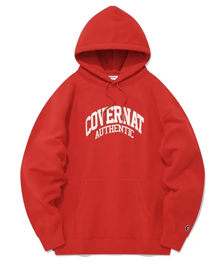 COVERNAT  |[COVERNAT]★Double College Arch Logo Hoodie