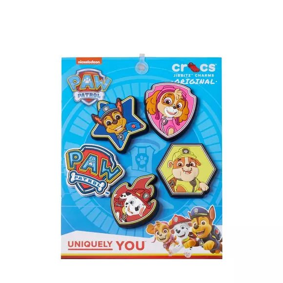 Crocs Jibbitz Nickelodeon Paw Patrol 5 Pack Charms