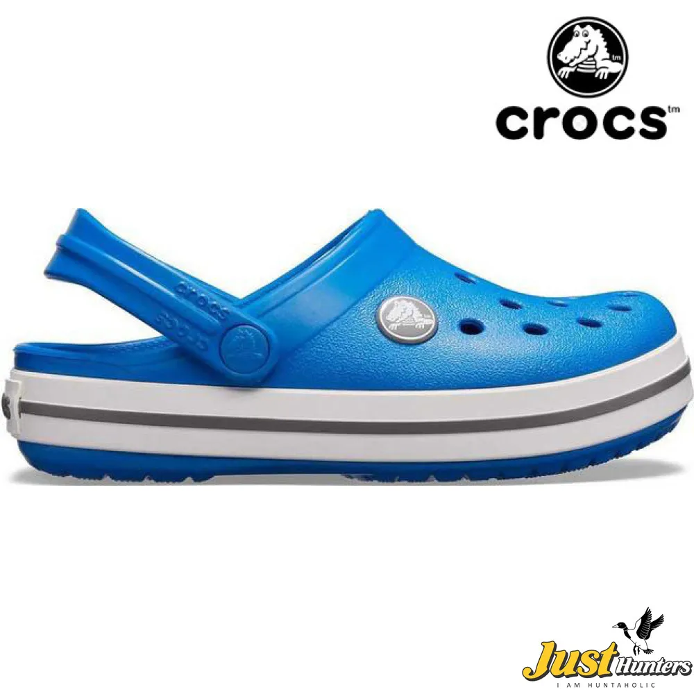 Crocs Shoes Blue White Clogs Unisex