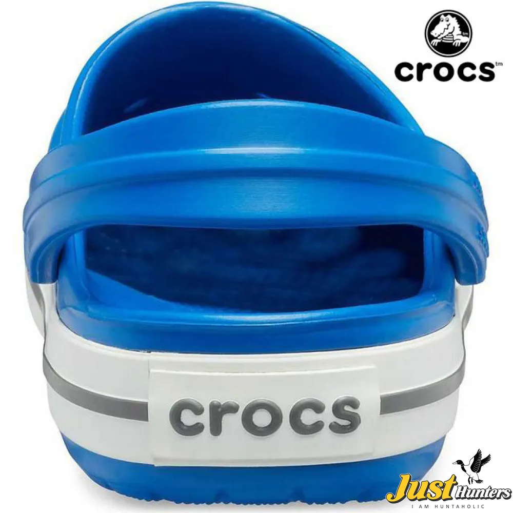 Crocs Shoes Blue White Clogs Unisex