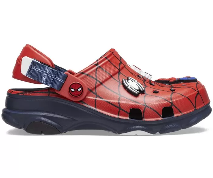 Crocs Unisex Marvel Team Spider-Man All-Terrain Clog - Navy