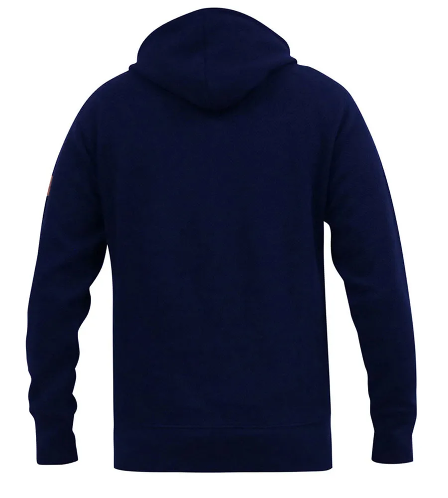 D555 Big Mens Jacquard Hoodie With Chest Embroidery (IRVIN)