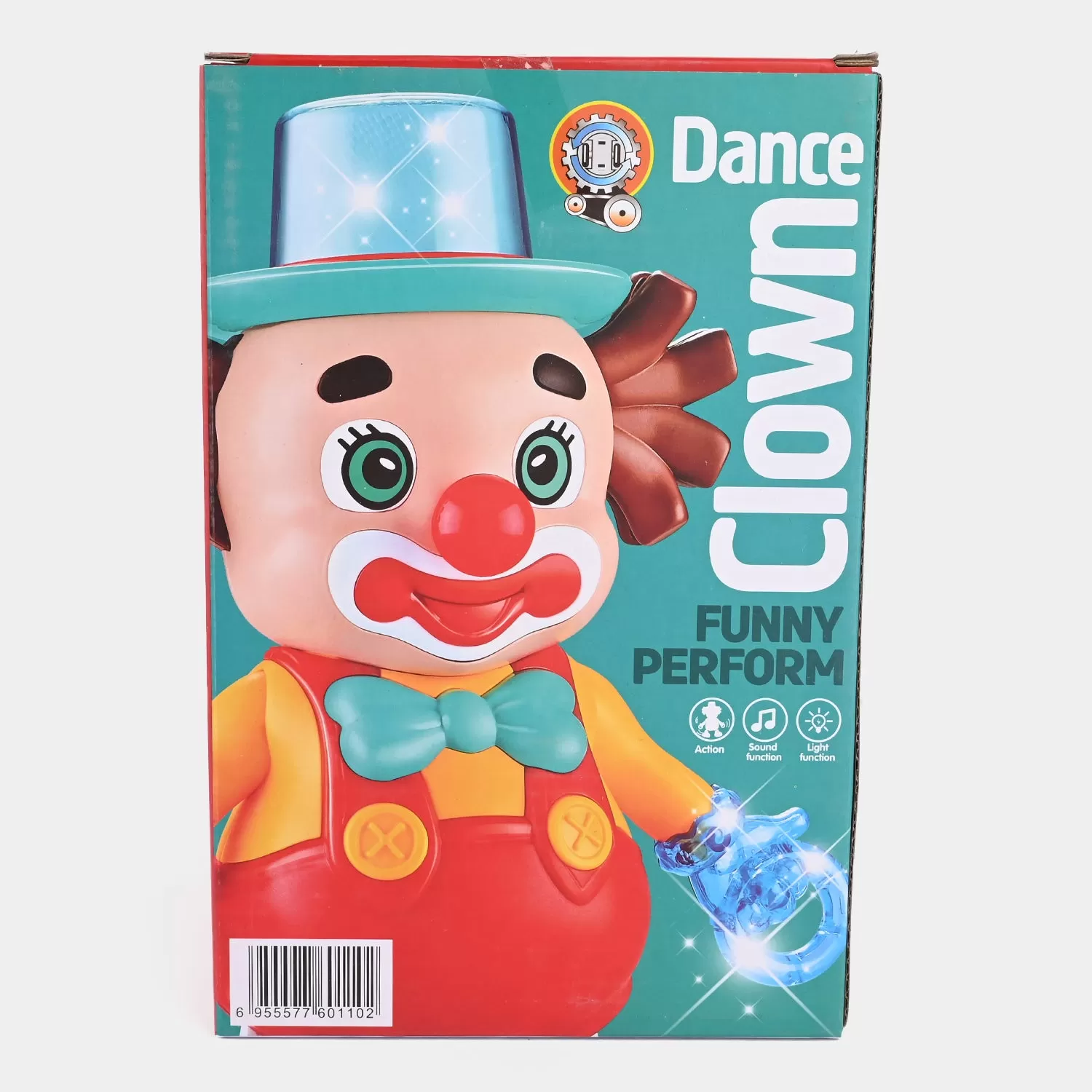 Dancing Clown Joker with Music Flashing Lights Toy