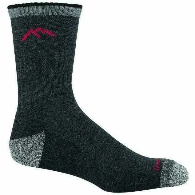 Darn Tough Mens Hiker Micro Crew Socks (1466)- Black