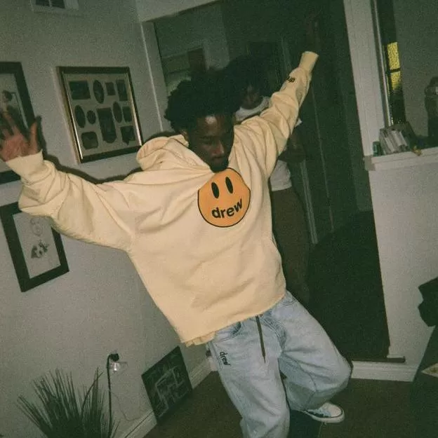 drew house  |drew house mascot hoodie light yellow