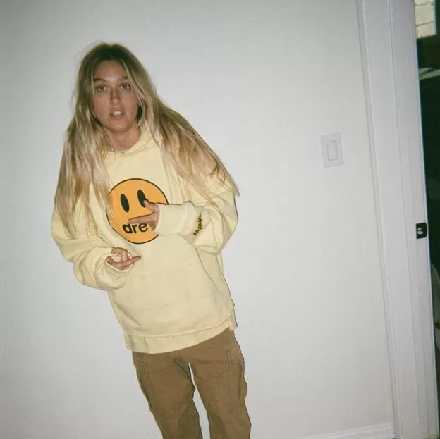 drew house  |drew house mascot hoodie light yellow