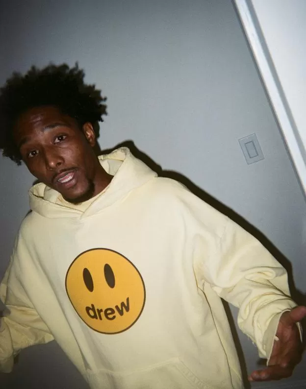 drew house  |drew house mascot hoodie light yellow