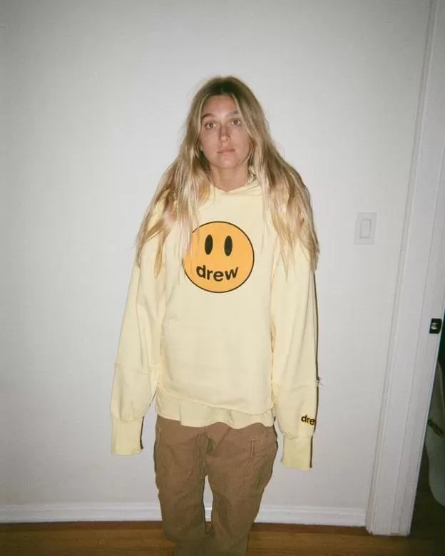 drew house  |drew house mascot hoodie light yellow