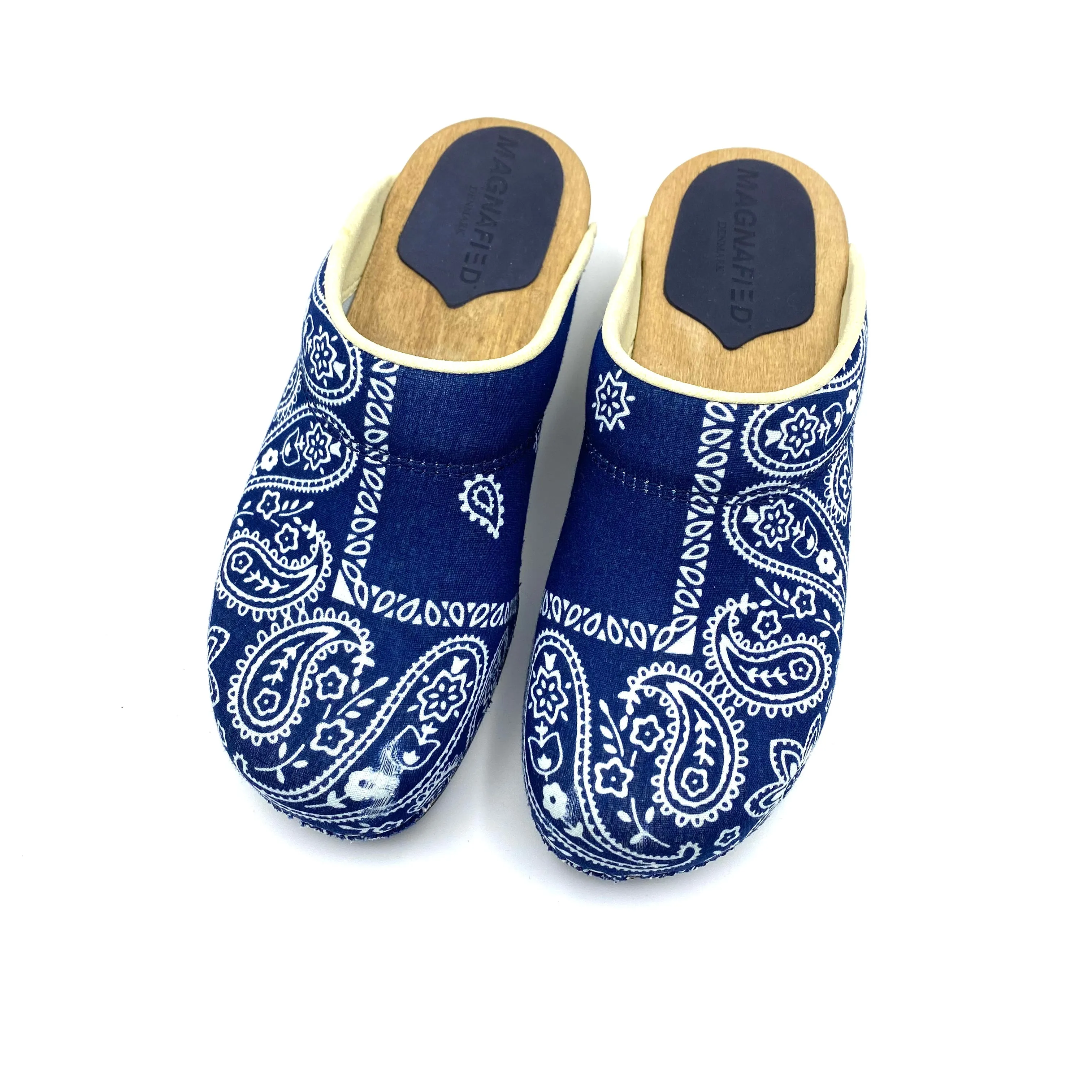 Embla Clogs | Navy Bandana