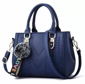 Embroidery Messenger Bags Women Leather Handbags