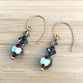 Evening Jazz Crystal Earrings