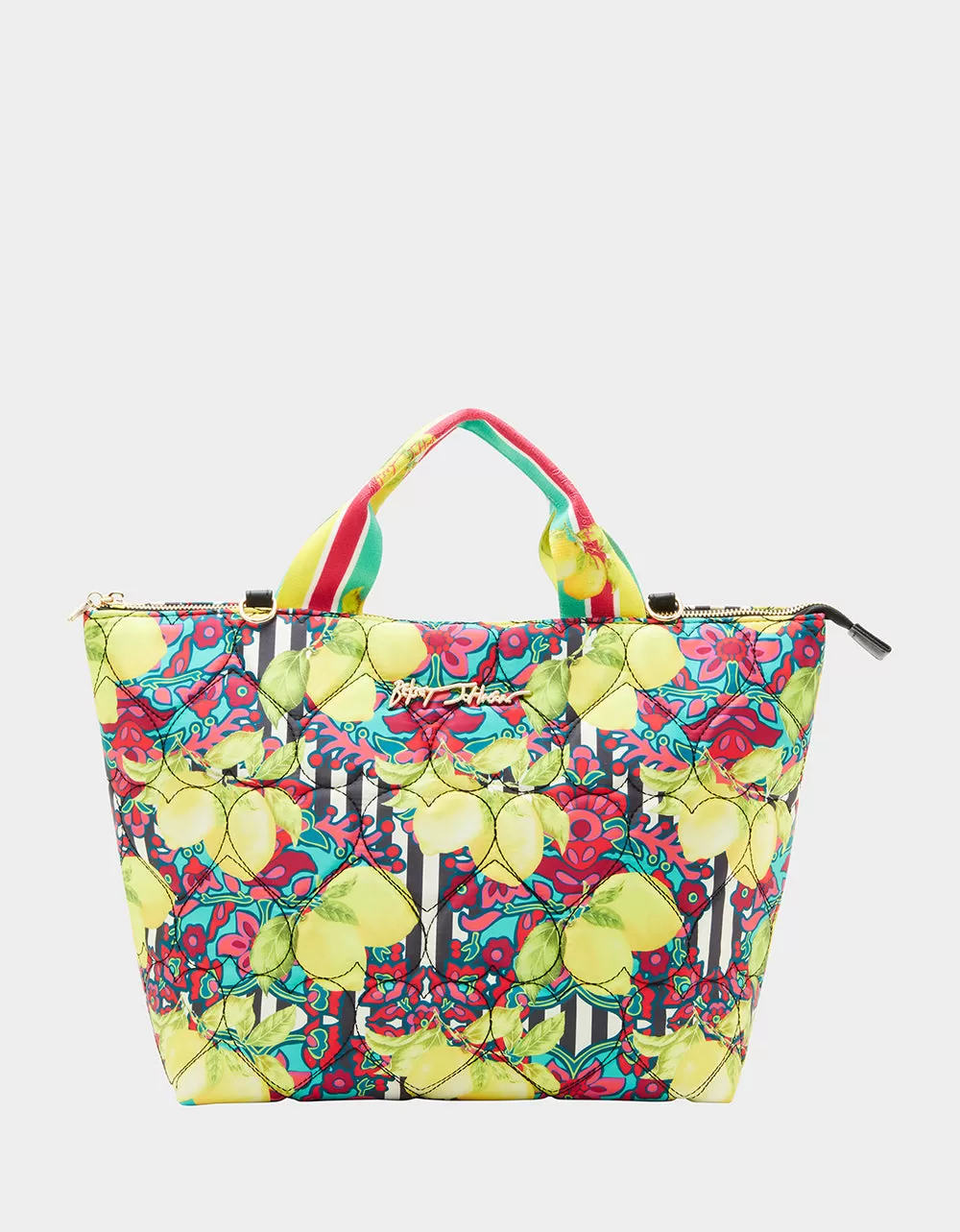 FRESH N FRUITY INSULATED TOTE YELLOW