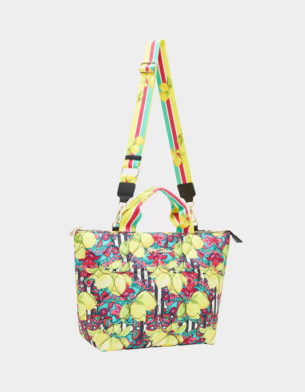 FRESH N FRUITY INSULATED TOTE YELLOW