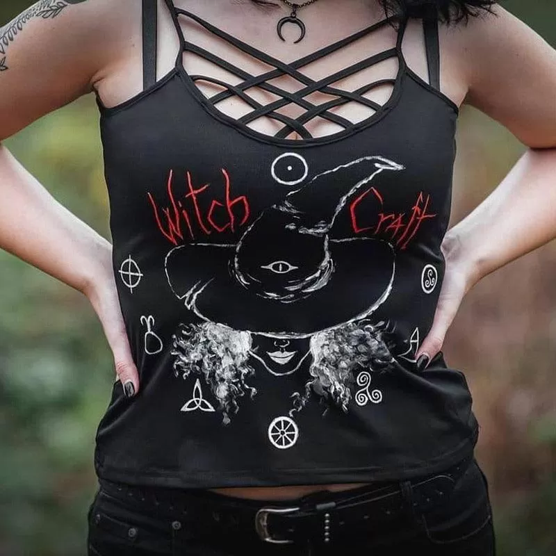 Gothic Dance Street Crop Top