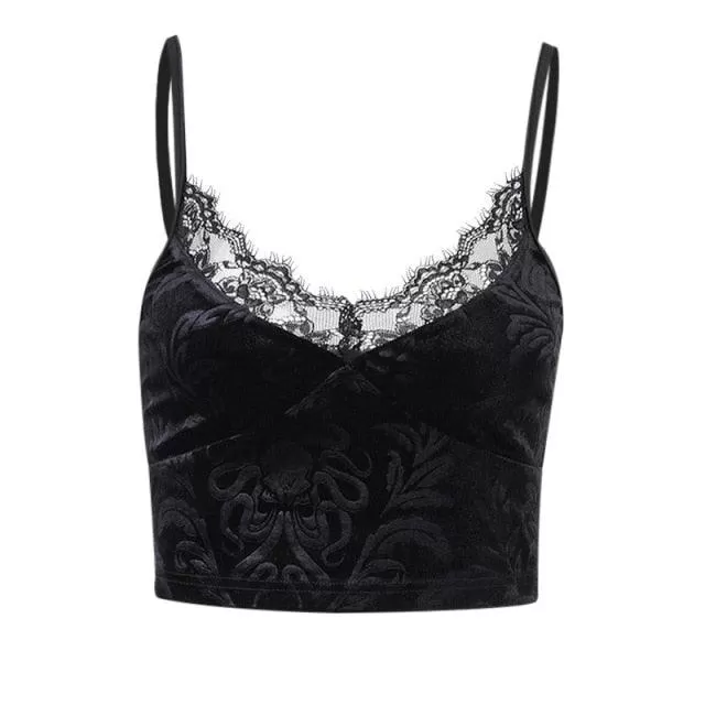 Gothic Dance Street Crop Top