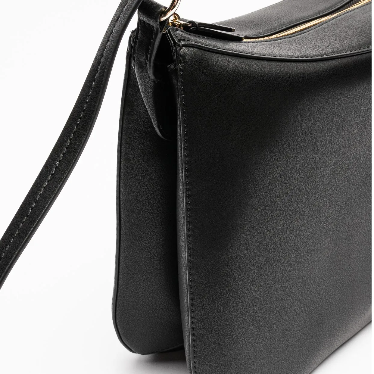 Gramercy Hobo Shoulder Bag -Black