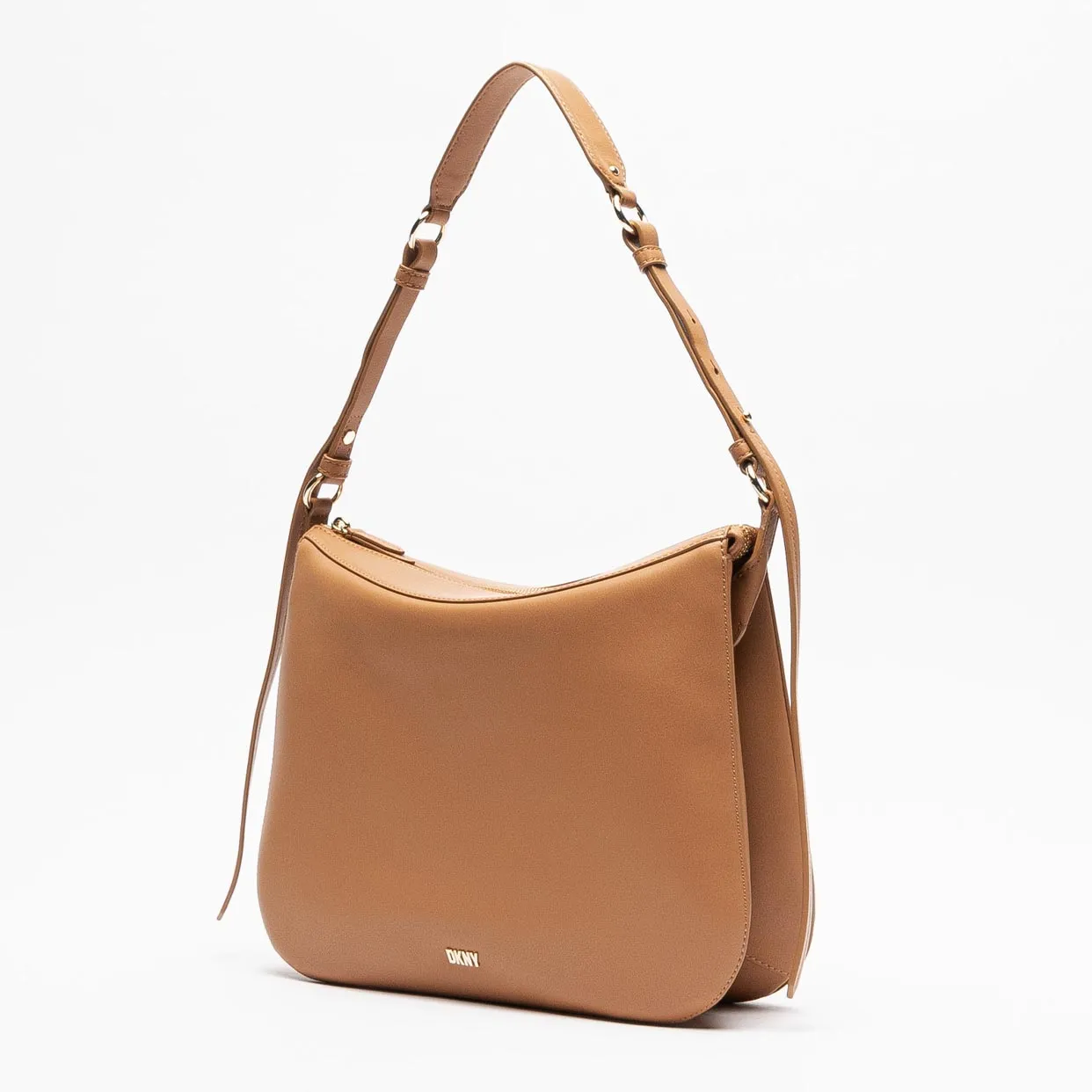 Gramercy Hobo Shoulder Bag -Caramel