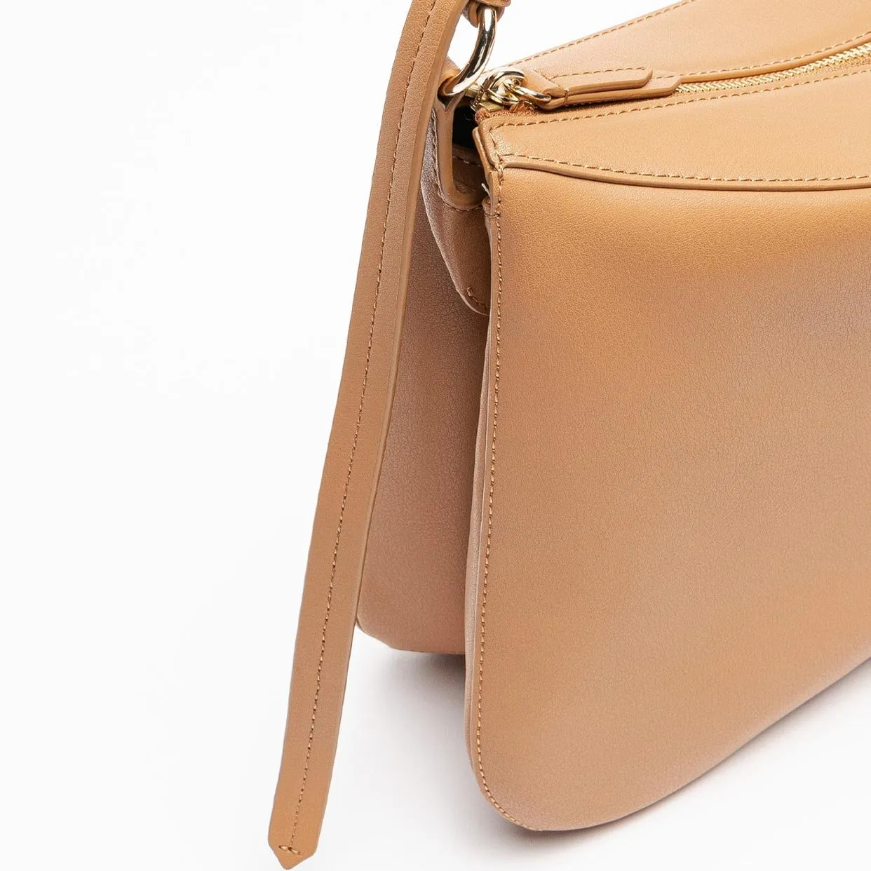 Gramercy Hobo Shoulder Bag -Caramel