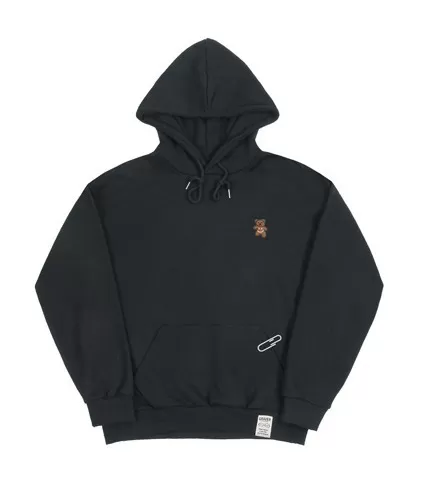 GRAVER  |[GRAVER]★SMALL BEAR EMBROIDERY SMILE HOODIE