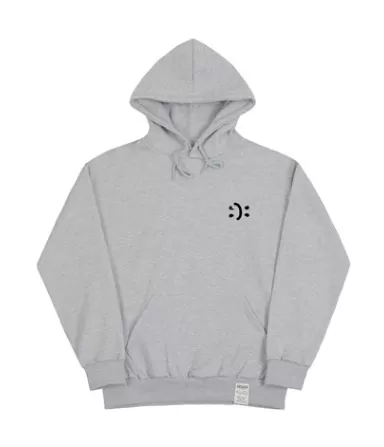 GRAVER  |[GRAVER]★SMALL DOUBLE DRAWING SMILE HOODIE