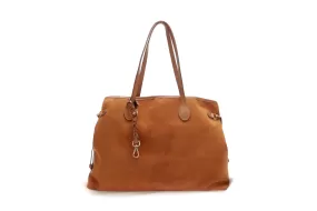 Handbag Luisa Suede Tan