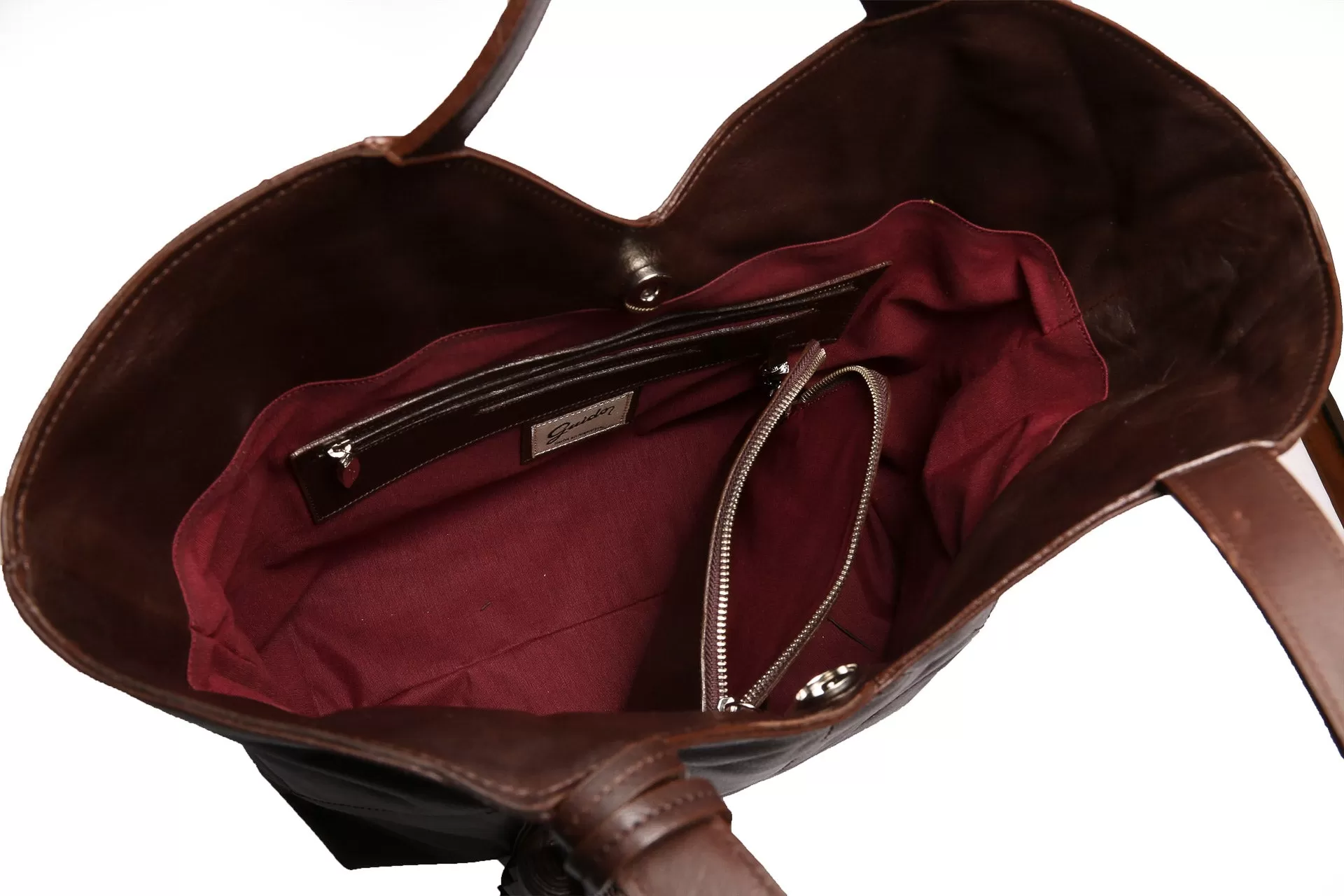 Handbag Puglia Dark Brown