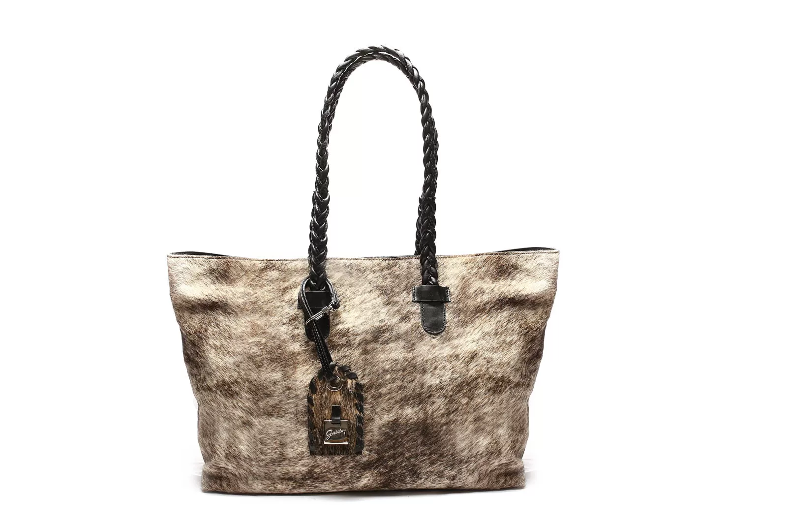 Handbag Rustic Grey & Brown