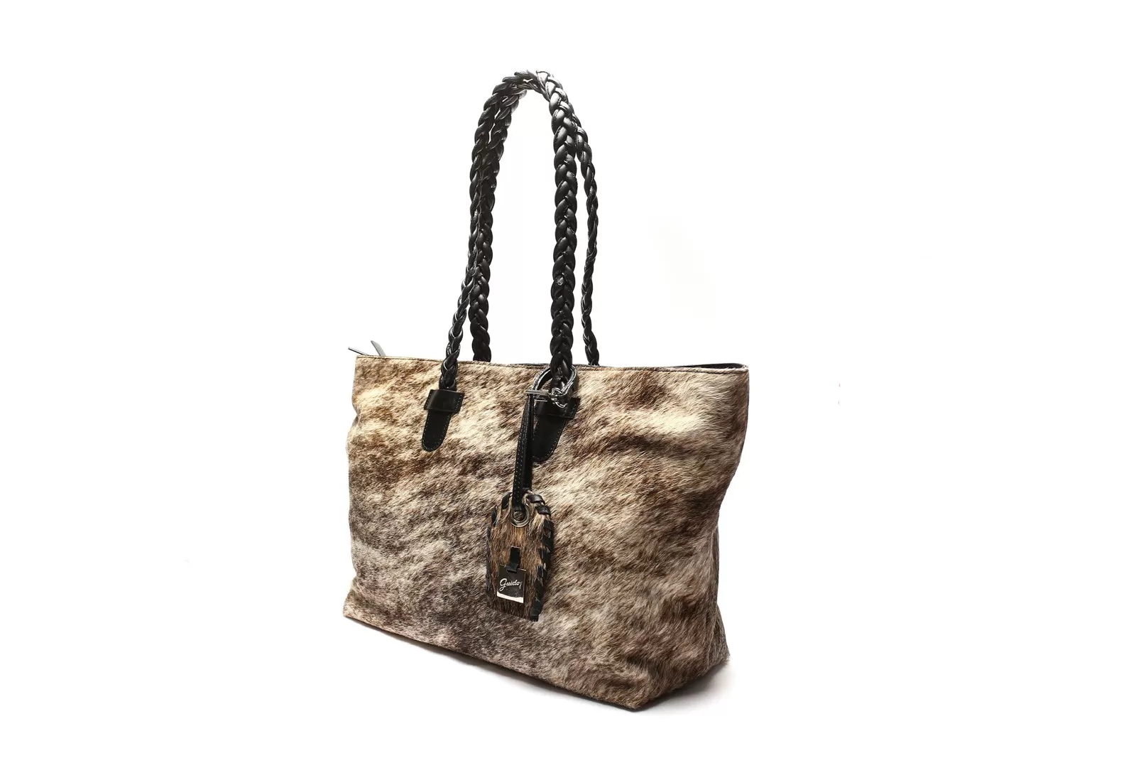 Handbag Rustic Grey & Brown